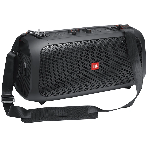 Caixa de Som JBL PartyBox On The Go 100 watts RMS com Bluetooth e USB Bivolt - Preta Original